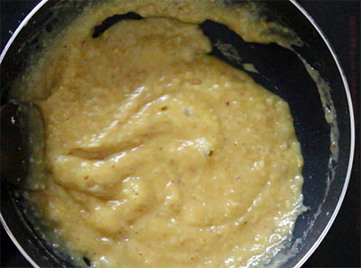 making 7 cup burfi or seven cup sweet