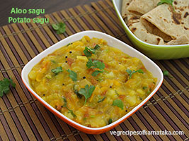 aloo sagu recipe