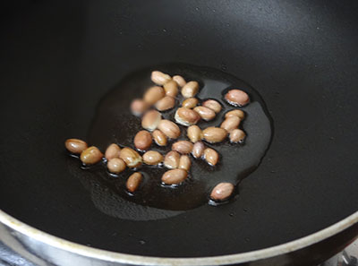 peanuts for avalakki oggarane or easy poha recipe