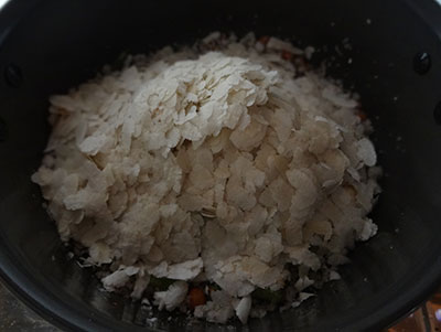 beaten rice for avalakki upkari or poha snacks