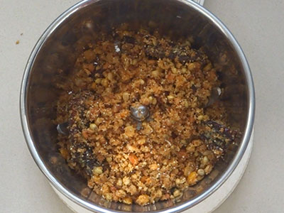 roasted spices for avarekalu bath or avarekalu rice