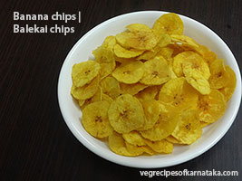banana chips or balekai chips recipe