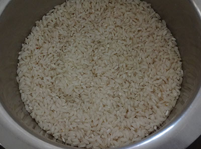 rinsed rice for basale pundi