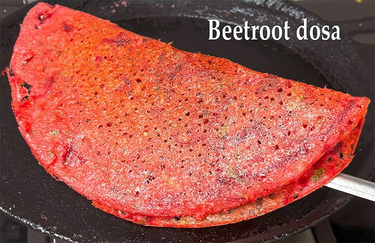 beetroot dosa recipe