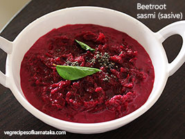 beetroot sasive recipe