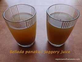 Jaggery juice recipe