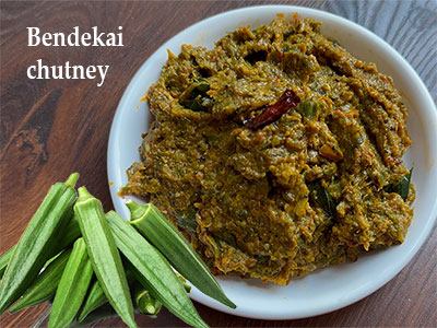 bendekai chutney recipe