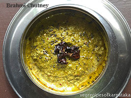 Brahmi chutney