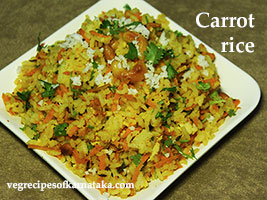 carrot rice recipe