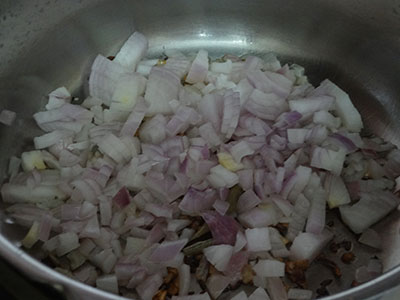 onion for chana masala or chole masala