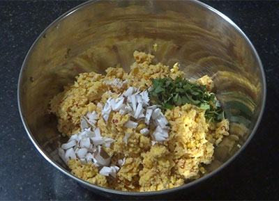 spices for masala vada or masala vade or chattambade or ambode