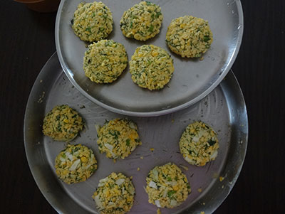 making masala vada or masala vade or chattambade or ambode