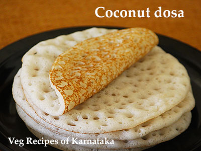 coconut dosa recipe