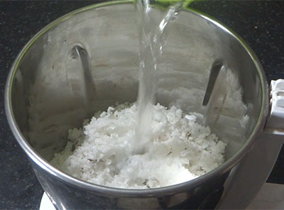 grind coconut for coconut milk recipe