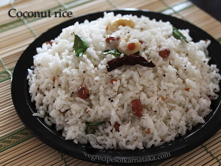 coconut rice recipe