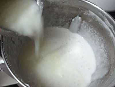 curd for curd dosa or mosaru avalakki dose batter