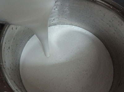 fermenting the batter for curd dosa