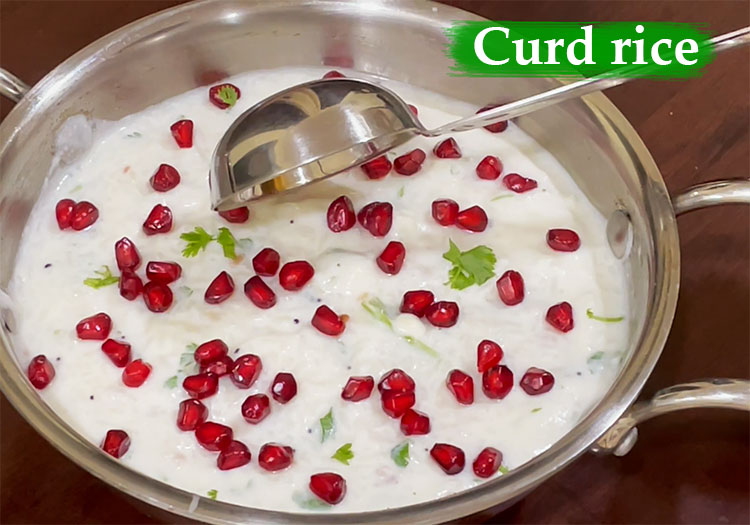 curd rice or mosaranna recipe