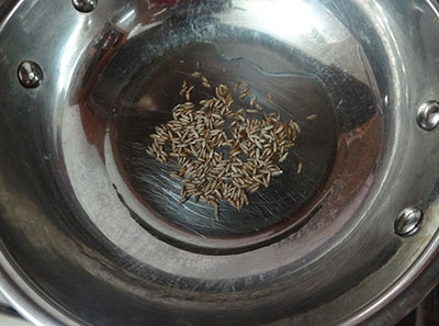 cumin seeds for cutlet or potato peas cutlet