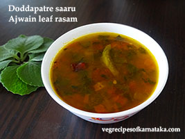 doddapathre rasam recipe