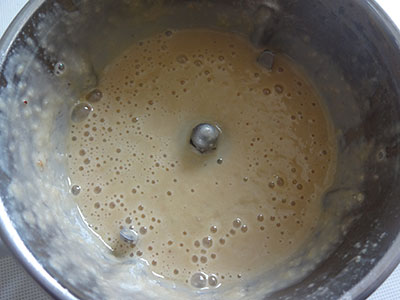 grind sesame seeds and jaggery for ellu juice