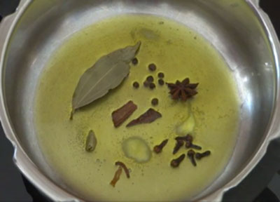 ghee and spices for ghee rice