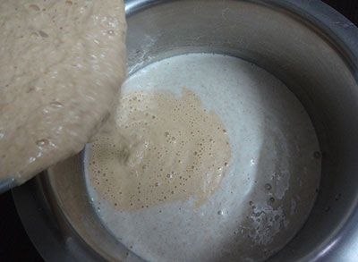 batter for godhi dose or whole wheat dosa