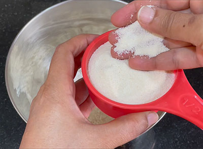 rava for godhi hittina dosse or wheat flour rava dosa