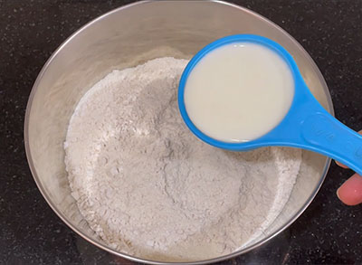curd for godhi hittina dosse or wheat flour rava dosa