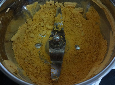 grind masala for malnad style huli avalakki or gojjavalakki