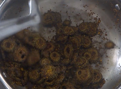 hagalakayi or bitter gourd fry