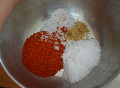 masala powder for halasinakai chips or raw jackfruit chips