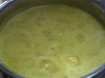 boiling heerekai thove recipe or bele tovve