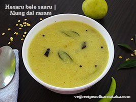 green gram dal rasam recipe