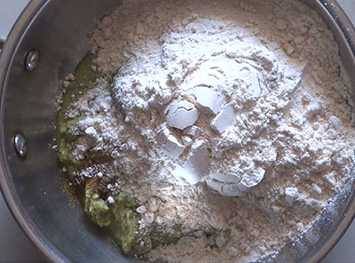 wheat flour for hesarukalu chapathi or moong paratha