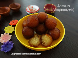 Jamun recipe using ready mix