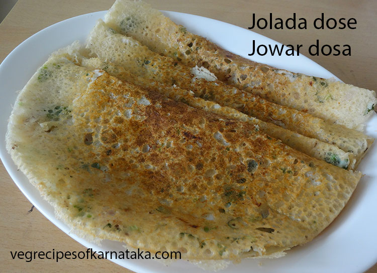 jolada dose, jowar dosa