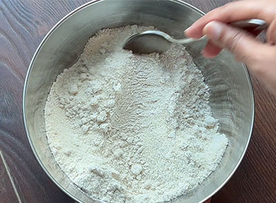 flours for instant jowar paddu or jolada paddu