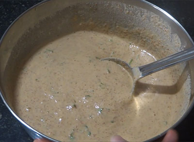 batter for kadalekalu dose or kala chana dosaa