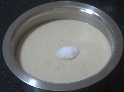 water for kanchipuram idli or masala kadubu