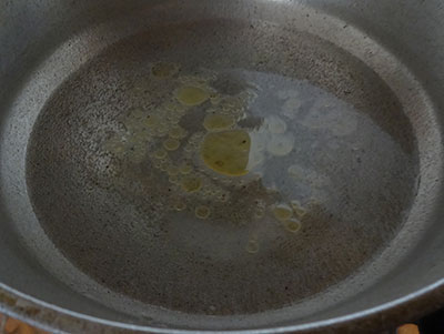 boil water for kara kadubu or khara kadubu