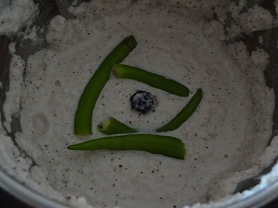 green chili for majjige huli or kayi huli