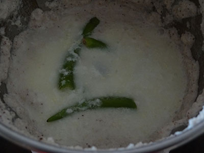 butter milk or curd for majjige huli or kayi huli