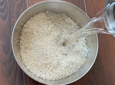 rice for khaproli soft spongy dosa recipe