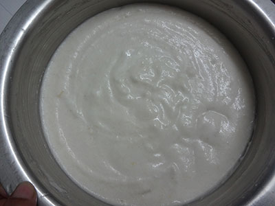 ferment the batter for kotte kadubu