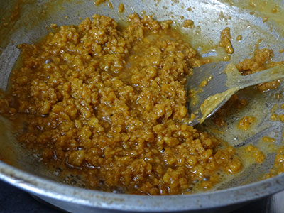 cooking belgaum kunda or belgavi kunda