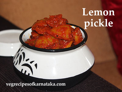 lemon pickle recipe