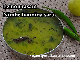 lemon rasam recipe