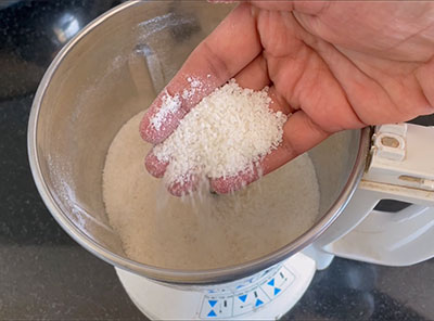 home made rice rava for majjige kadubu or idli