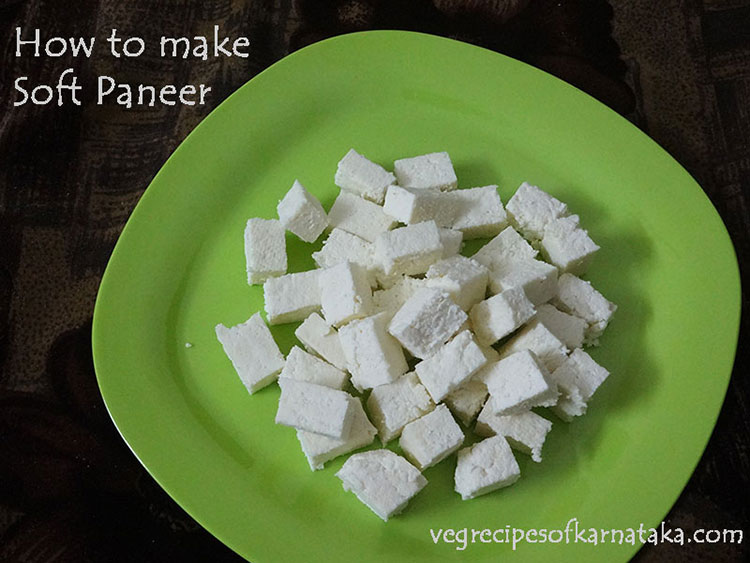 how to make soft paneer, home made paneer recipe